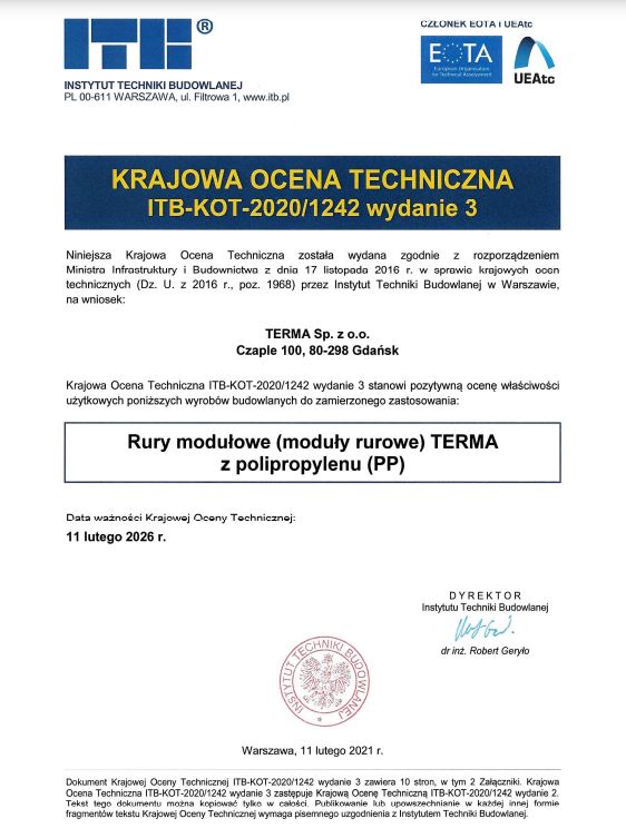 Krajowa ocena techniczna